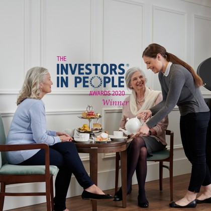 Winner in the Investors in People Leadership & Management 2020