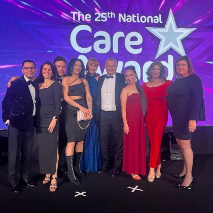 Loveday Celebrates Team’s Success at National Care Awards 2024