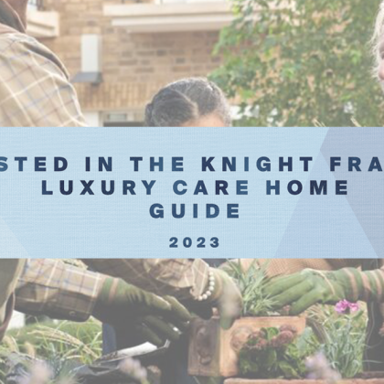 Loveday Kensington in the top 3 luxury care homes